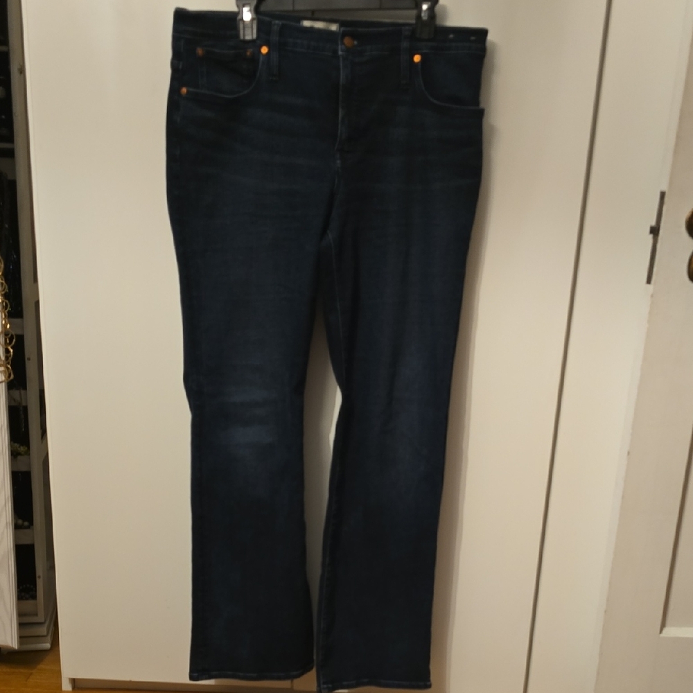 Madewell Indigo Straight Leg Jeans